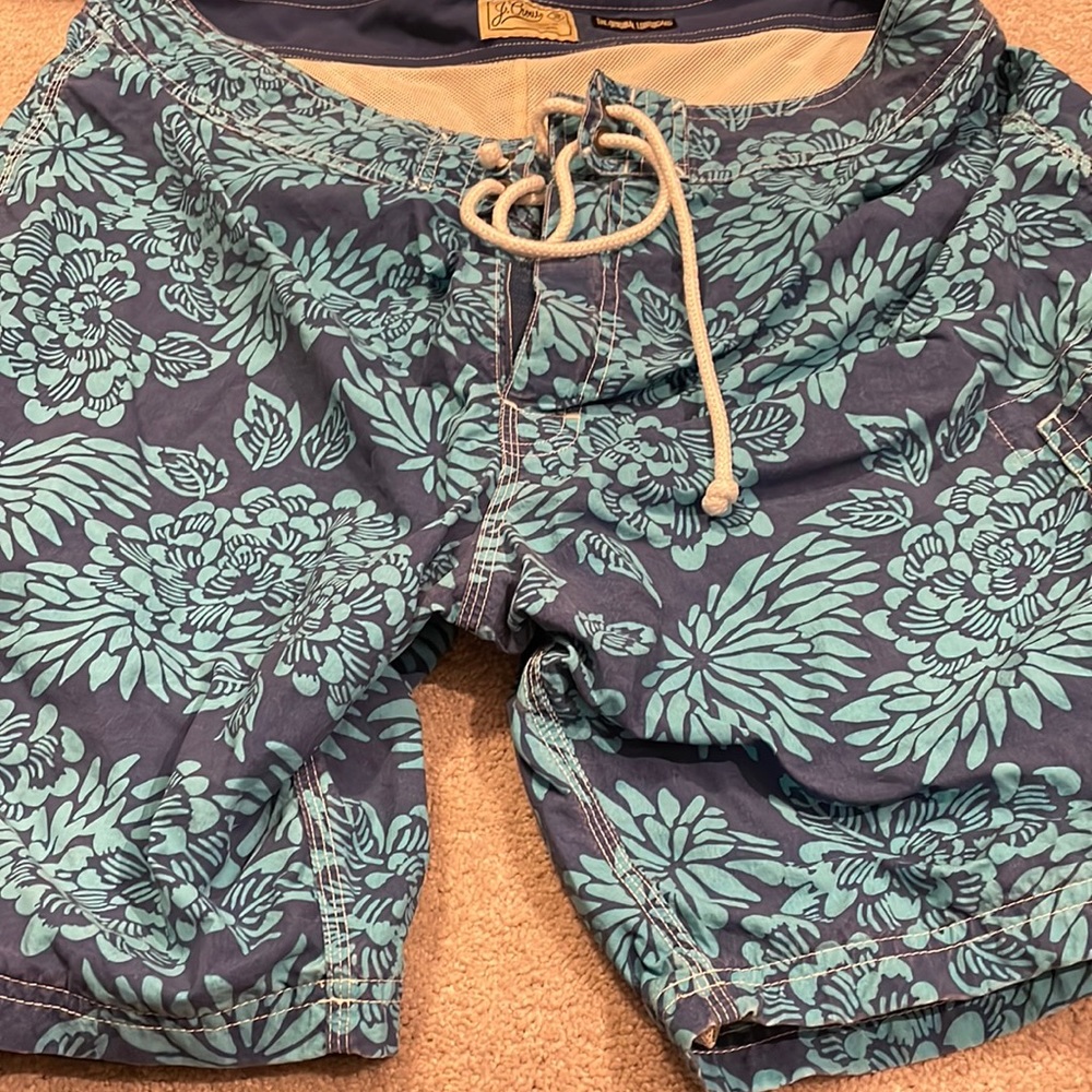 J crew longboard swim shorts